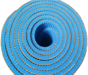 Wateproof double couche <span class=keywords><strong>5mm</strong></span> personnalisé imprimé anti slip privé étiquette liège tapis de yoga - Product Image 2