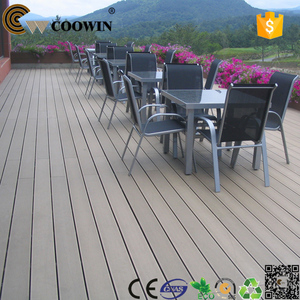 Hormigón decking plástico material de madera de goma de madera al aire libre compuesto <span class=keywords><strong>pisos</strong></span> de madera - Product Image 1