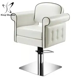 Make up chair salon white elegant chair styling chair for girl