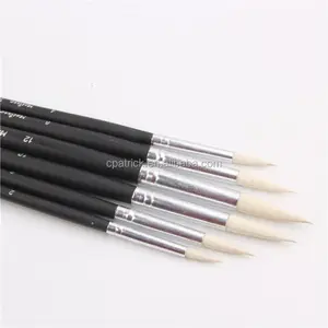 New High Quality Goat Hair Art Paint Brush Set For Watercolour Painting