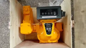 Gas Meter LC Positive Displacement Pipeline Industrial Fuel Gas Diesel Flow Meter