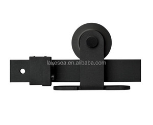 Herrajes <span class=keywords><strong>para</strong></span> puerta corredera de Granero, estilo rústico, acero al carbono - Product Image 5