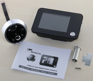 2016 3.5pantalla LCD a color digital mirilla espectador de la puerta del ojo de la cámara de vídeo 120 grados de visión nocturna - Product Image 5