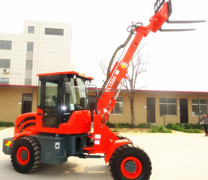 दूरबीन बूम लोडर <span class=keywords><strong>1500KG</strong></span> पेलोड मिनी व्यक्त बहुक्रिया दूरबीन व्हील लोडर - Product Image 4