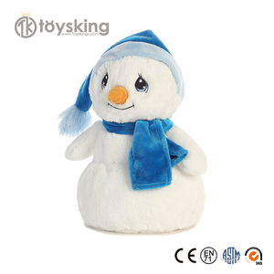 Meilleurs cadeaux pour bébés Bonhomme de neige en peluche <span class=keywords><strong>Jack</strong></span> Frost Peluches personnalisées avec polyester Poupées en peluche Catton pour enfants et bébés - Product Image 3