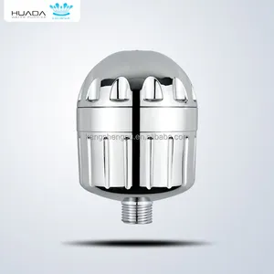 15-STAGE Chrome hộ gia đình tắm lọc nước với <span class=keywords><strong>2</strong></span> Than hoạt tính hộp mực loại bỏ clo vật liệu nhựa - Product Image 3