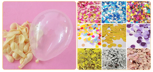 Fengche 12 inch rõ ràng trong suốt bạc <span class=keywords><strong>Confetti</strong></span> ballons bóng bên trang trí bóng với <span class=keywords><strong>Confetti</strong></span> - Product Image 3