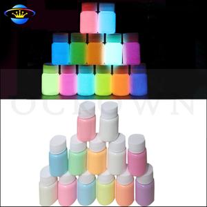 Poudres phosphorescentes qui brillent dans le noir, pigment <span class=keywords><strong>phosphorescent</strong></span>, fournisseur chinois - Product Image 2