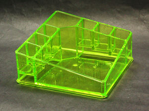 Organisateur de collier en forme de carré incliné bleu fantaisie - Product Image 4