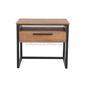 Moderne Houten Bed Bijzettafel Met Draadloos Opladen & <span class=keywords><strong>Speaker</strong></span> Voor Slaapkamer & Woonkamer Gebruik - Product Image 6