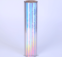 Film PET métallisé et holographique en aluminium sans couture laser
