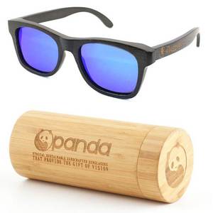 Gafas de sol polarizadas de bambú de madera ecológicas baratas de diseñador 2025 - Product Image 1