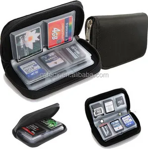 Yüksek kaliteli hafıza kartı muhafazası/cüzdan çanta tutucu/sim kart tutucu kılıf