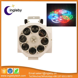 Precio de fábrica de china led lente láser 8 8 gobos 2 in1 etapa party <span class=keywords><strong>dj</strong></span> disco light - Product Image 1