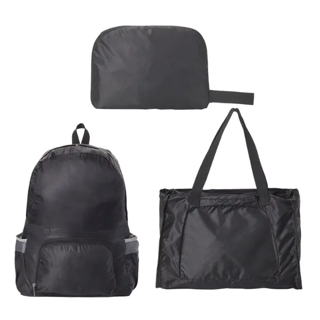 Plegable mochila de viaje bolsa de piel de deportes al aire libre a prueba de salpicaduras de senderismo luz bolso de hombro doble uso bolso venta al por mayor