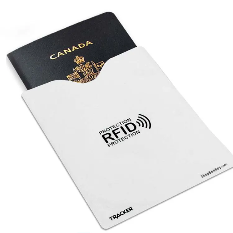 Funda de bloqueo RFID, Protector de tarjeta inteligente, Protector de tarjeta de seguridad