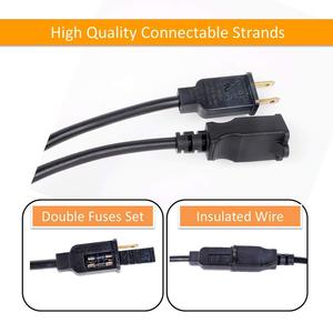 קפה פטיו תלייה חיצוני עמיד למים גלוב led מחרוזת אורות עם מתכת גוונים - Product Image 4