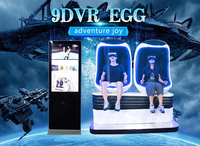 Fauteuil œufs 9d vr, 2 sièges, jeux de réalité virtuelle, panier commercial, cinéma, vente en gros, livraison gratuite