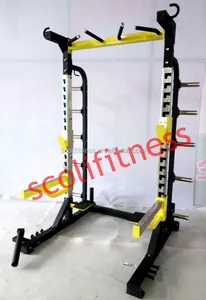 Commercial Gym Fitness Equipment Pro Hammer Strength <strong>Half</strong> <strong>Rack</strong> - Product Image 1