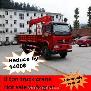 Dongfeng 4 * 2 <span class=keywords><strong>cargo</strong></span> camion - <span class=keywords><strong>benne</strong></span> hydraulique booms de camion grue EQ5121 à vendre - Product Image 3