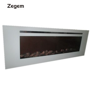 Meubles de cheminée électrique double usage 60 \ "blanc mural et intégré télécommandé pour application domestique - Product Image 3