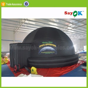5 m de proyección / película planetario inflable tienda de campaña / aire cúpula del planetario - Product Image 2