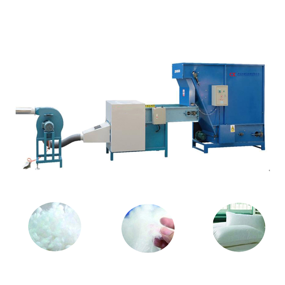 7D-15D хлопковое волокно, полиэфирное волокно, открывающаяся машина для наполнения подушек, цена на продажу