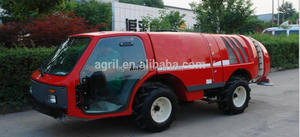 Venta caliente autopropulsado jardín huerto de prensa boom de chorro de aire del rociador del vehículo 1000L tanque con 60Hp del motor y a/c de la cabina - Product Image 6