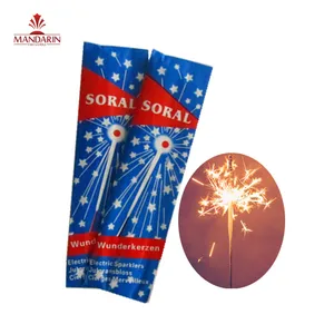 7 "10" SORAL SPARKLER mini De Noël Offre Spéciale pour gros soral cierges magiques feux d'artifice fontaine de glace sparkler bougies feux d'artifice