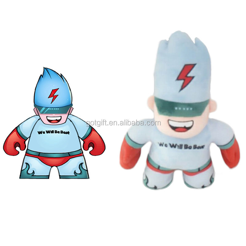 Animal de encargo de la felpa