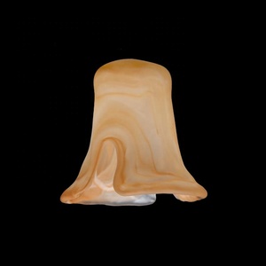 Fiore A Forma di Piccola Lampada Da Tavolo <span class=keywords><strong>Paralume</strong></span> Standard Soggiorno <span class=keywords><strong>paralume</strong></span> in vetro - Product Image 1