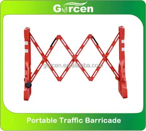 2017 new Portable expanding traffic safety plastic barricade