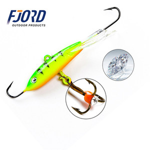 FJORD 93mm/30g <span class=keywords><strong>hiver</strong></span> pêche sur glace gabarit appât dur leurre plomb pour gabarits métal matière plastique pour brème espèces rivière lac ruisseau - Product Image 5