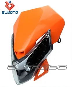 ZJMOTO10LEDヘッドライトオートバイヘッドランプ