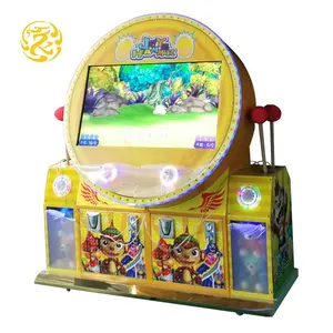 Due giocatori a gettoni video ha colpito giochi arcade gioia martello macchina del gioco con redenzione del biglietto o regalo