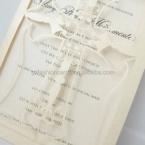 <span class=keywords><strong>Tarjetas</strong></span> <span class=keywords><strong>de</strong></span> Invitación <span class=keywords><strong>Personalizadas</strong></span> para Primera <span class=keywords><strong>Comunión</strong></span>, Cena, Boda Musulmana, Cumpleaños, <span class=keywords><strong>Tarjetas</strong></span> <span class=keywords><strong>de</strong></span> Menú Cortadas con Láser - Product Image 2