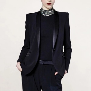 <span class=keywords><strong>Traje</strong></span> de Pantalón de Esmoquin para Mujer, Diseño a Medida, <span class=keywords><strong>Traje</strong></span> de Falda para Mujer, <span class=keywords><strong>Traje</strong></span> Formal para Dama - Product Image 3