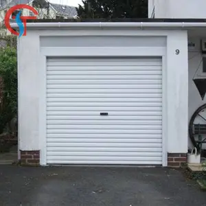 Motorized electric roller down shutter door,Remote electric roll down gate,Galvanized-steel electric roll down door