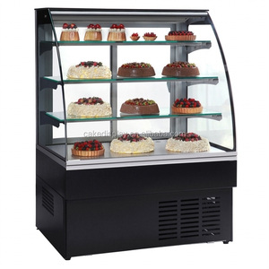 De vidrio Rectangular 4 capas panadería refrigerados escaparate torta precio - Product Image 4