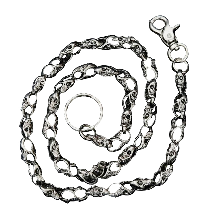 6 Stück Jeanskette Hose Kette Hosenkette Punk Hip  Produktbild-Vorschau 3