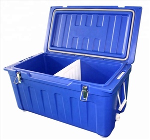 Plastic Cooler Box Rotomolded Plastic Insulated Locking Cooler Box For Outdoor