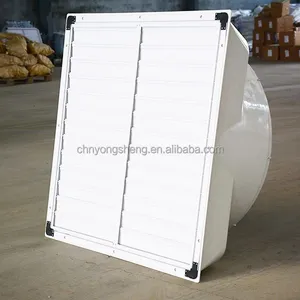 guangdong high intensity fiber reinforced plastic belt driven industrial air cooling exhaust cone fan