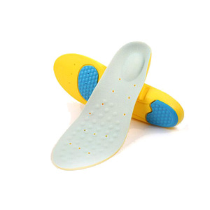 Pu Foam shock absorption athletic civit sport footprint insoles - Product Image 1