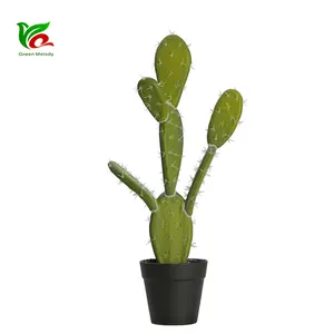 Impianto al coperto supporta fortunato artificiale piante di cactus faux cactus di fabbrica