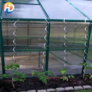 Soporte de plantas en espiral de tomate, nuevo diseño, espiral de tomate, Estaca de tomate en espiral