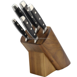<span class=keywords><strong>Set</strong></span> di 5 <span class=keywords><strong>Coltelli</strong></span> da Cucina in Acciaio Inossidabile Swiss Line con Blocco per Chef - Product Image 1