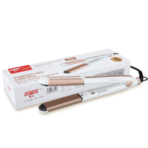 Confu 2-in-1 lớp phủ gốm tóc ép tóc và tóc Curler PTC yếu tố làm nóng với <span class=keywords><strong>LED</strong></span> hiển thị cho nhà hoặc khách sạn sử dụng - Product Image 6