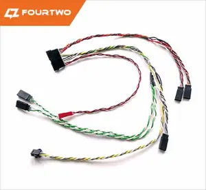 Fourtwo high quality made in Taiwan automotive wire harness manufacturers,6 pin connector wire harness,electric wire harness