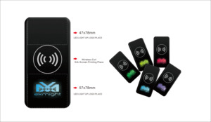 Power bank 10000mAh, batterie d'alimentation rapide de type c avec logo, led 7 couleurs - Product Image 3