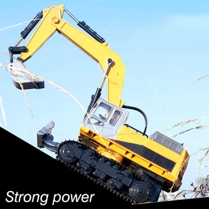 Vehículo de Ingeniería de Construcción con Control Remoto a Escala 1:16 de 2.4G y 14 Canales, Excavadora de Metal <span class=keywords><strong>Rc</strong></span> de Juguete en Venta - Product Image 3